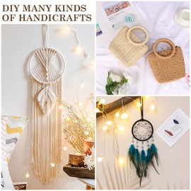 JOLIGAEA Pack of 20 Metal Rings for Crafts, Metal Ring 10 cm, Silver Dream Catcher Rings, DIY Craft Wreath Frame for Wedding, Christmas, Festival, Party Decoration