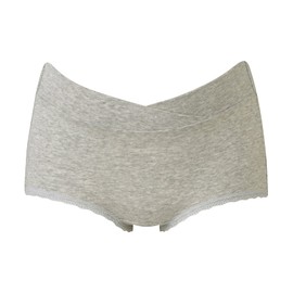 Wacoal Maternity MPP007 Women’s Shorts, Low Waist, Pregnum and Postpartum Use, GY