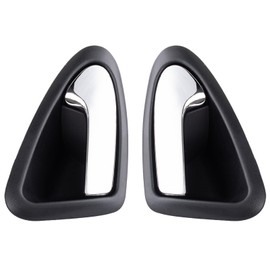 Dixhills Rear Left Interior Inside Door Handle Innentürgriff Hinten Links/Rechts, 1 Paar Türgriff Innen passend für 2008-2018 Ibiza IV 6J, 6P, 6J5, 6P1, 6J8, 6P8 Teilenummer 6J4839113A 6J4839114A