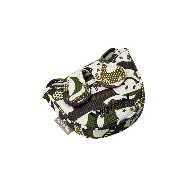 WINWIN STYLE GET BIRDIE! CAMO Putter Cover Pin Type/Mallet Type