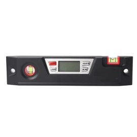 VGEBY Digital Angle Meter, Digital Level, Inclinometer, Level, Strong Magnet, Angle Meter, Bubble Level, Measuring Tool, Small, Mini, Resolution 0.05°, Accuracy, 0.05° to 90°
