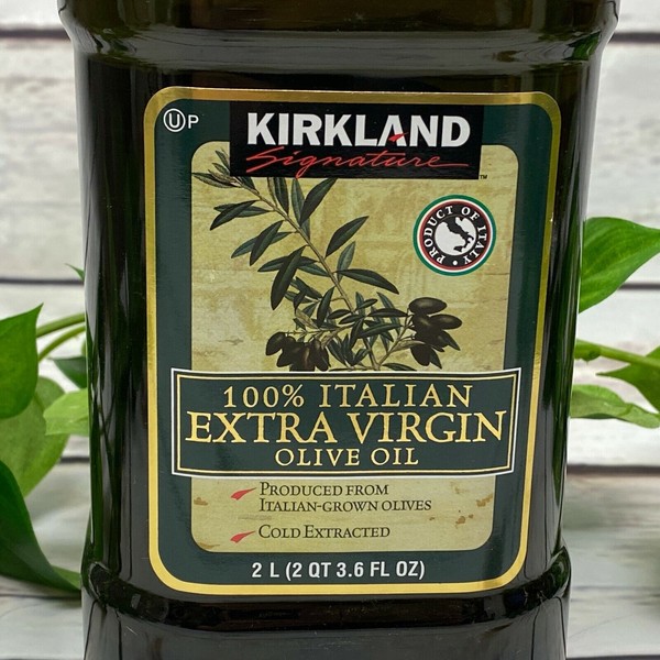 Extra Virgin Olive Oil ITALIAN Crown Olives Cold Extracted 2L 2 Liters EVOO