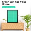 MK04 Air Filter Replacement for AROEVE MK-04 Air Purifier, 4