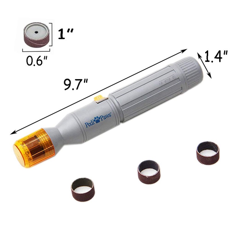 Ruri's Dog Nail Grinder, Upgraded Version Professional Electric Pet Nail