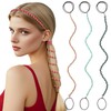 3 Packs Ponytail Holders Hair Ties for Women, Spiral Pony