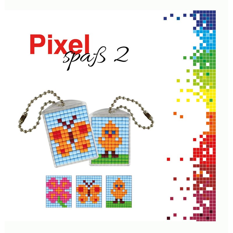 Pixel P90021-00505 Fun Craft Set 2, for Designing 2 Keyrings