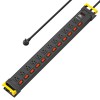 CRST 12 Outlets Power Strip Surge Protector with Individual Switches