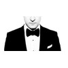 TINYHI Bo Ties For Men Bowtie Pre-tied Adjustable Bow Mens
