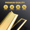 Solid Steel Gold Color with Spring Flap | Mail Slot