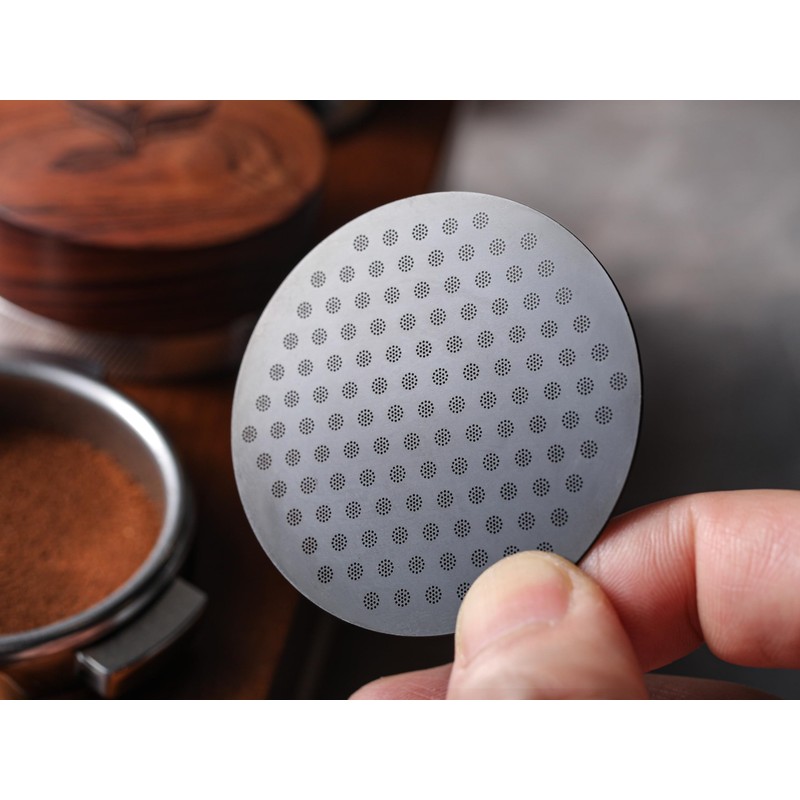 58mm Espresso Puck Screen – 2 Pack Stainless Steel Coffee