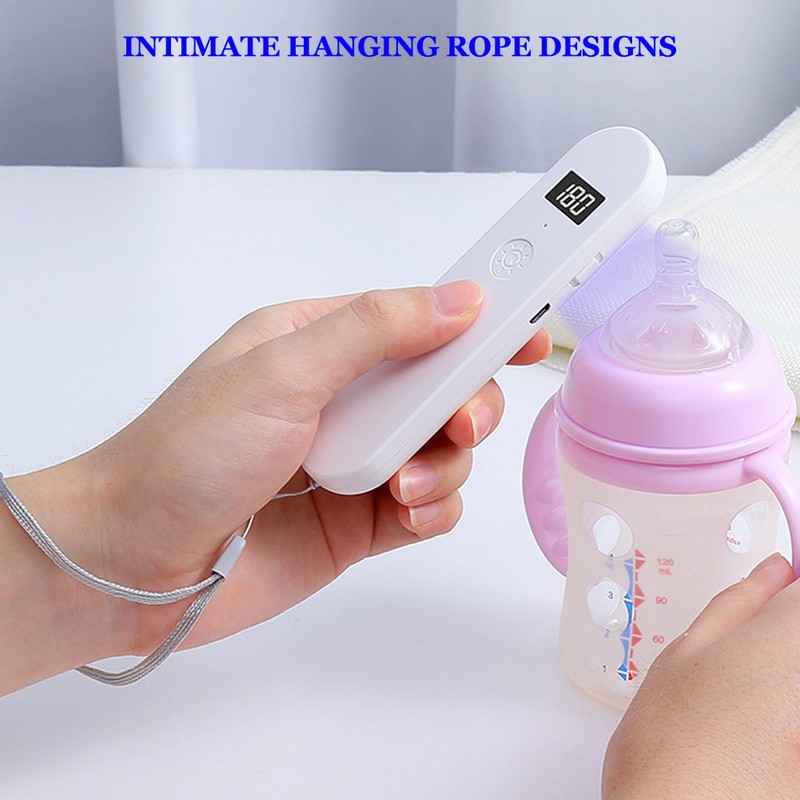 UV LED Cleaning Light USB Rechargeable Handheld Ultraviolet Cleaning Light