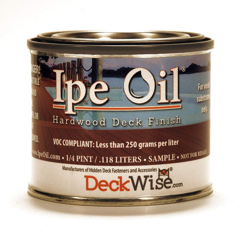 1 Ipe Oil Hardwood Oil Finish 250 VOC and 1