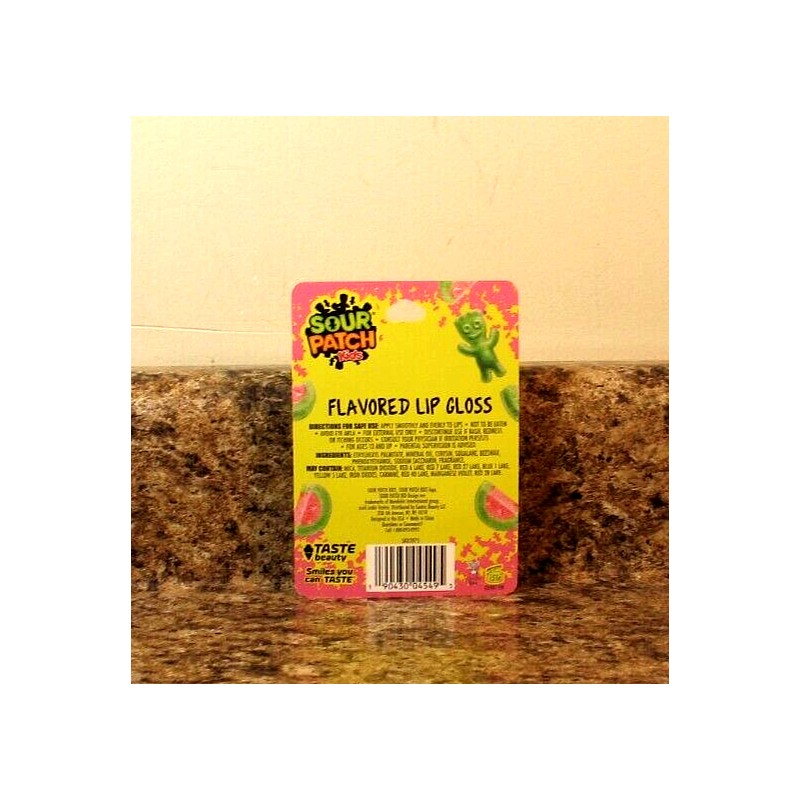 taste beauty Sour Patch Kids Watermelon Flavored Lip Gloss
