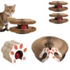 2pcs Interactive Cat Scratcher Toy (Magic Organ) - Expandable Cardboard