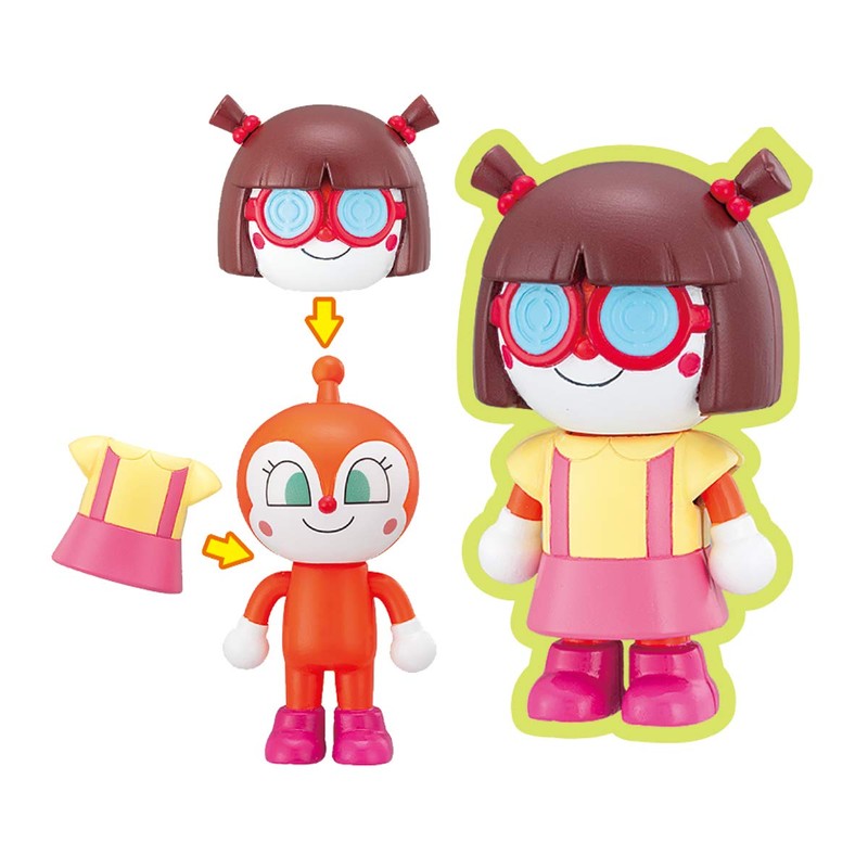 Anpanman Transforming with Magnets (Recommended Age: 3 years and up)