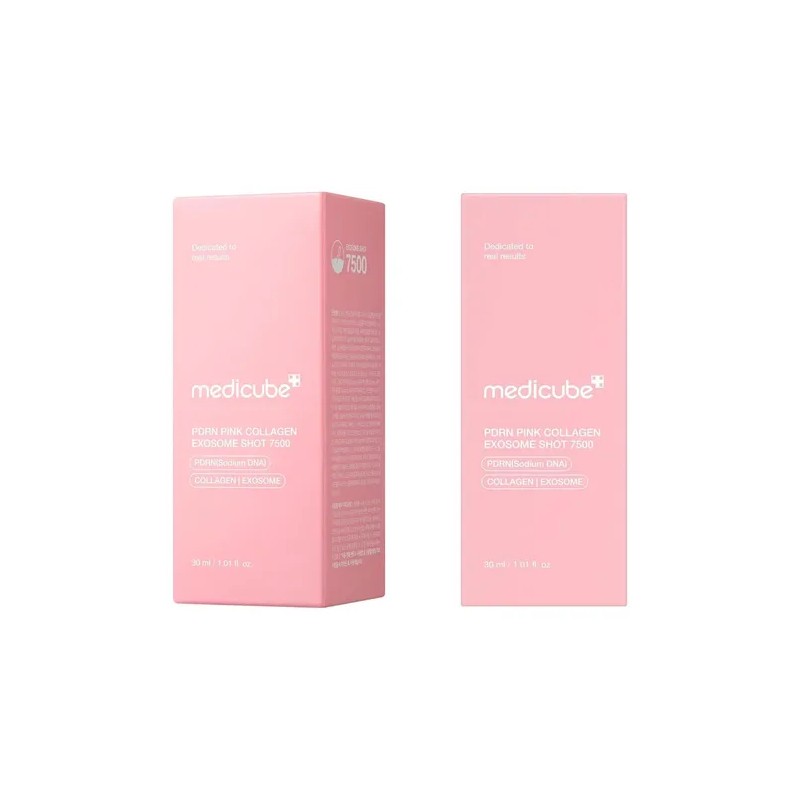 Sérum Medicube PDRN Pink Collagen Exosome Shot 7500 K-Beauty DayNight