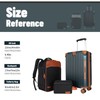 WireHot 22x14x9 Airline Approved Vintage Style Carry On Luggage with