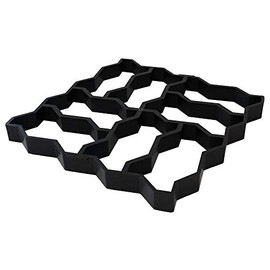 Yard Elements Concrete Stepping Stone Molds | Reusable, DIY Paver Pathway Maker for Gardens, Walkways, Outdoor Patios, Driveway Edging and More! (Mold 7)