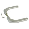 Amig - Set of Aluminium Silver Handles Without Plate Ideal