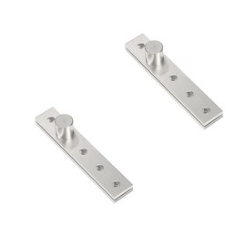 2 Kits of 270 Degree Door Pivot Hinge,Heavy Duty Concealed Rotating Door Hinge,Stainless Steel 270 Degree Spindle,Stainless Steel Window Door Fittings 95 * 18.6mm