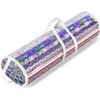 ADEPTNA Clear Gift Wrap Storage Bag Organiser-Christmas Cylinder Gift Wrap
