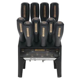 AOB Wheeler 10 Piece SAE HEX Benchtop Screwdriver Set Gunsmithing Tools 4005280
