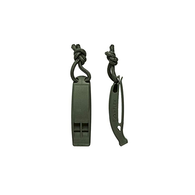 Mil-Tec Unisex Adult Whistle, 16328601, Olive, One Size