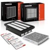 A-Premium - Filtro de aire para motor y cabina de