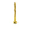 Hippo Hardware M5.5 (5.5mm X 100mm) Solid Brass Slotted Countersunk