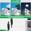 ALUSSO® Solar Lights Outdoor Waterproof Motion Sensor, Dimmable 3000K-6500K Changeable