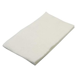 Glass Wool Noise Reducing Material, Approx. 6.7 x 19.7 inches (170 x 500 mm), 5 t., Heat Resistant up to 1322°F (600°C), Includes Cleaning Cloth