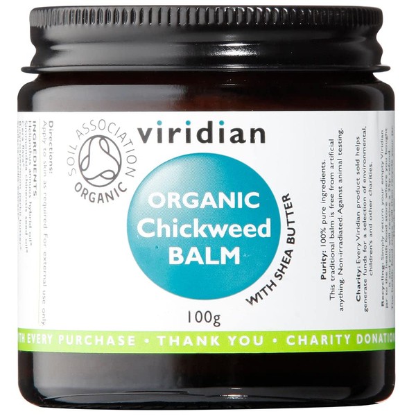 Viridian Chickweed Organic Ointment: 100g…