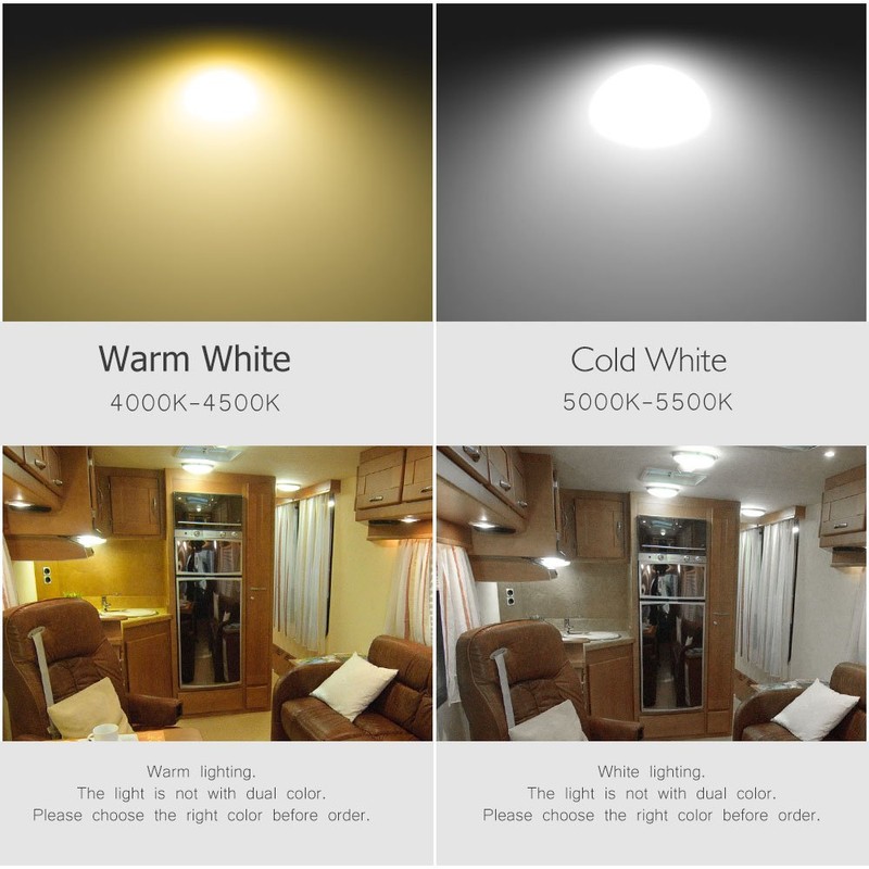 RV Interior Light - MASO Energy Saving LED Dome Lighting