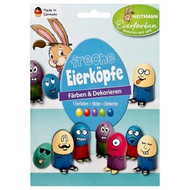 Heitmann Eierfarben Cheeky Egg Heads, 20.5 g, 1007789