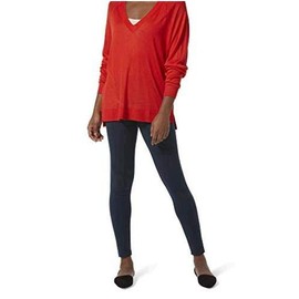 No Nonsense Women's Leggings - Soft Cotton Feel, Comfortable & Perfect for Layering, Gentle Elastic Waistband, Twilight, Small