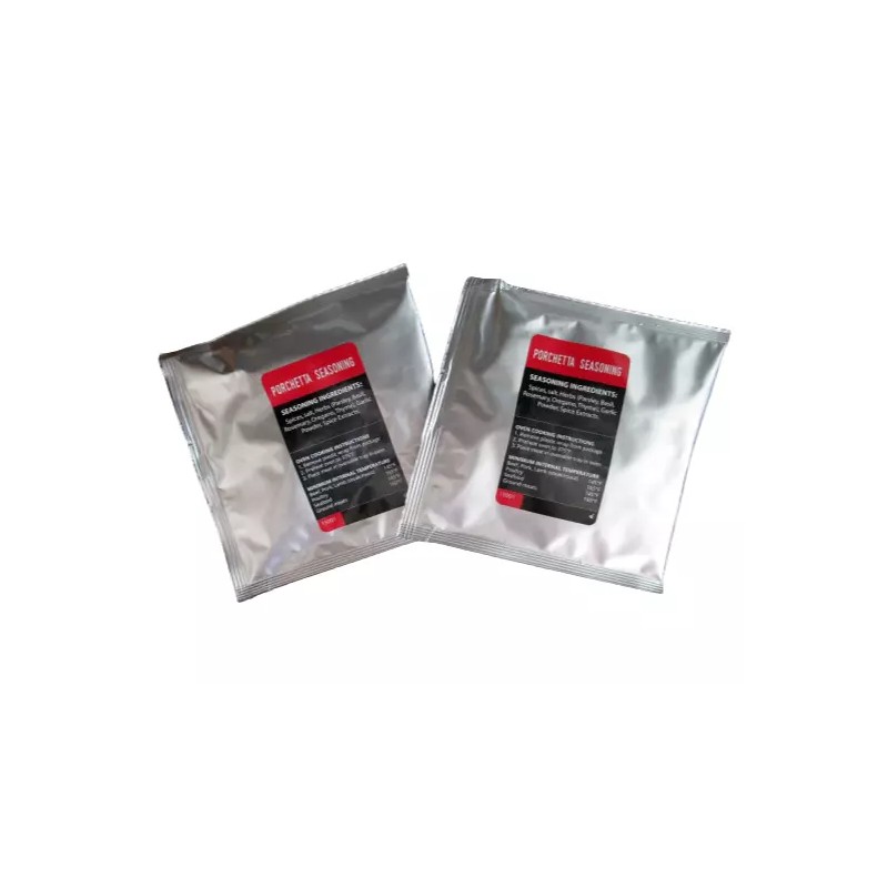 Europena 2-Porchetta Seasoning Rub Packet 1.25oz-1g 0 Calorie No Additives-All