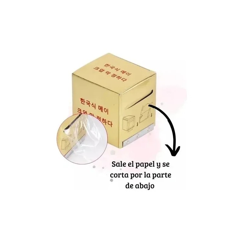 Rollo Plastico Protector Papel Osmótico Cejas Lifting 10pzs