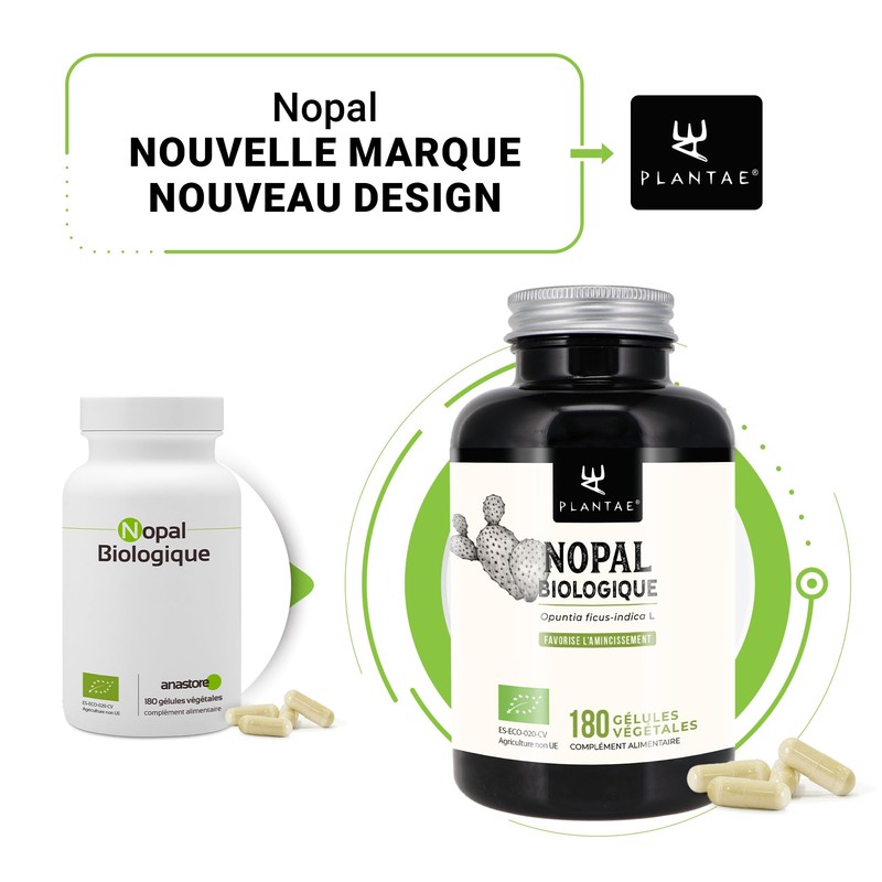 Organic Nopal 720 Capsules