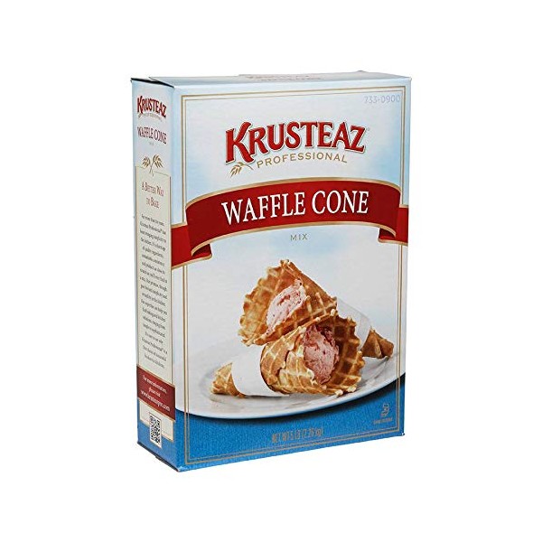 Krusteaz Waffle Cone Mix 5 Lb (6 Pack)