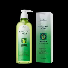 J&C JNC J&C 84% Aloe Vera Premium Facial Wash 240ml / JNC 제이앤씨 84% 알로에베라 프리미엄 훼이셜 워시 240ml