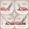 The Beadsmith Wooden Pliers Set - Natural Elements - 4-Piece