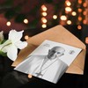 Artery8 Greeting Card Pope Francis Black & White Portrait Holy