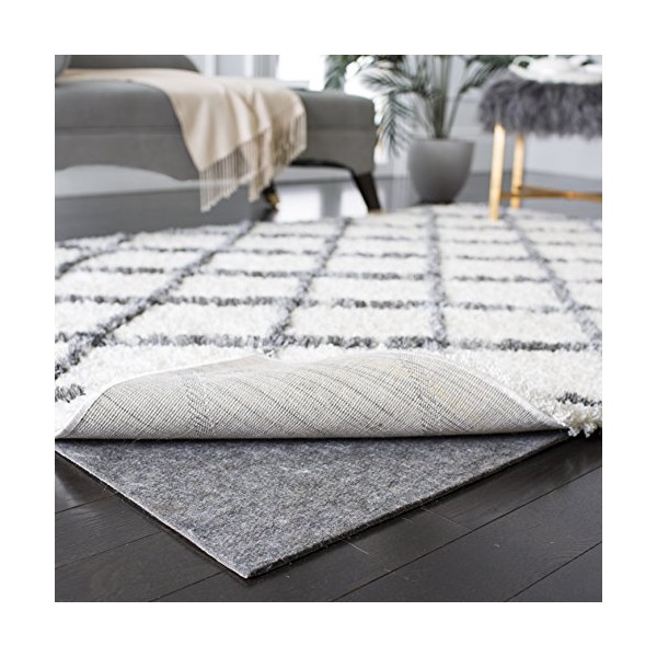 Safavieh PAD130 Durable Hard Surface and Carpet Non-Slip Rug Pad,
