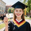 Lucky Charm Exam Key Ring Clover Good Luck Graduation 2025