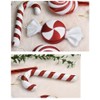 Red and White Lollipop Christmas Decorations Small Combinations Red and