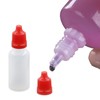 Boguish 10 Pcs Dropper Bottles, 15ml/0.5 oz Empty Squeezable Small