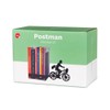 Balvi Bookend Postman Black colour Decorative Metal