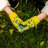 PROMEDIX P Kids Garden Gloves 3-6 Years Old Children Gardening