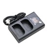 ZBLZGP Dual USB Charger LP-E6 for LP-E6 Battery,EOS 5D Mark