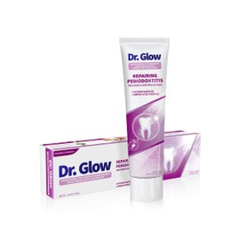 Dr. Glow Gum Toothpaste for Early and Mid-Stage Periodontitis, Gum Disease Repair Gingivitis Treatment Periodontal Disease Treatment for Gum Health Hydroxyapatite Toothpaste Fluoride Free 3.52oz